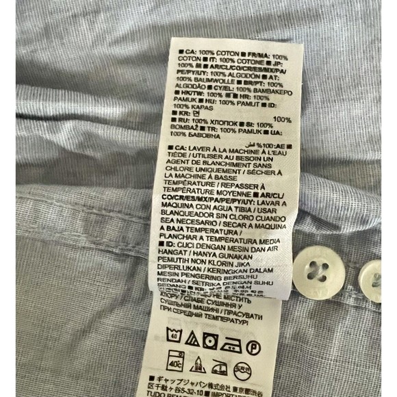 LOT Gap Boys 2 Long Sleeve Button Down Shirts 1 Cardigan - Picture 9 of 12